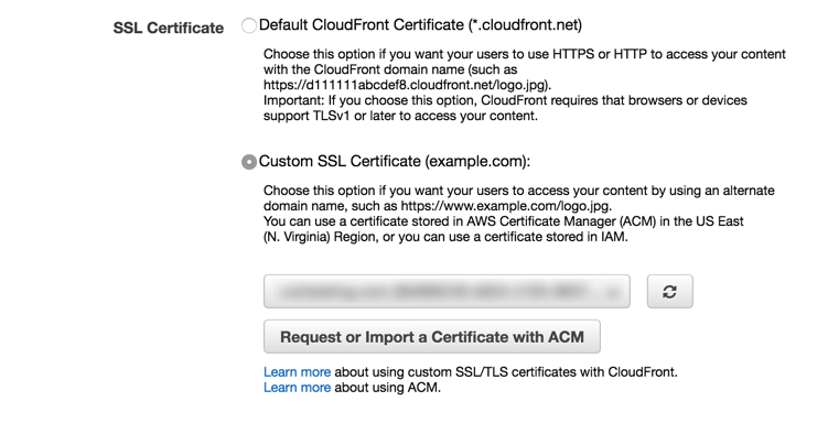 SSL Settings